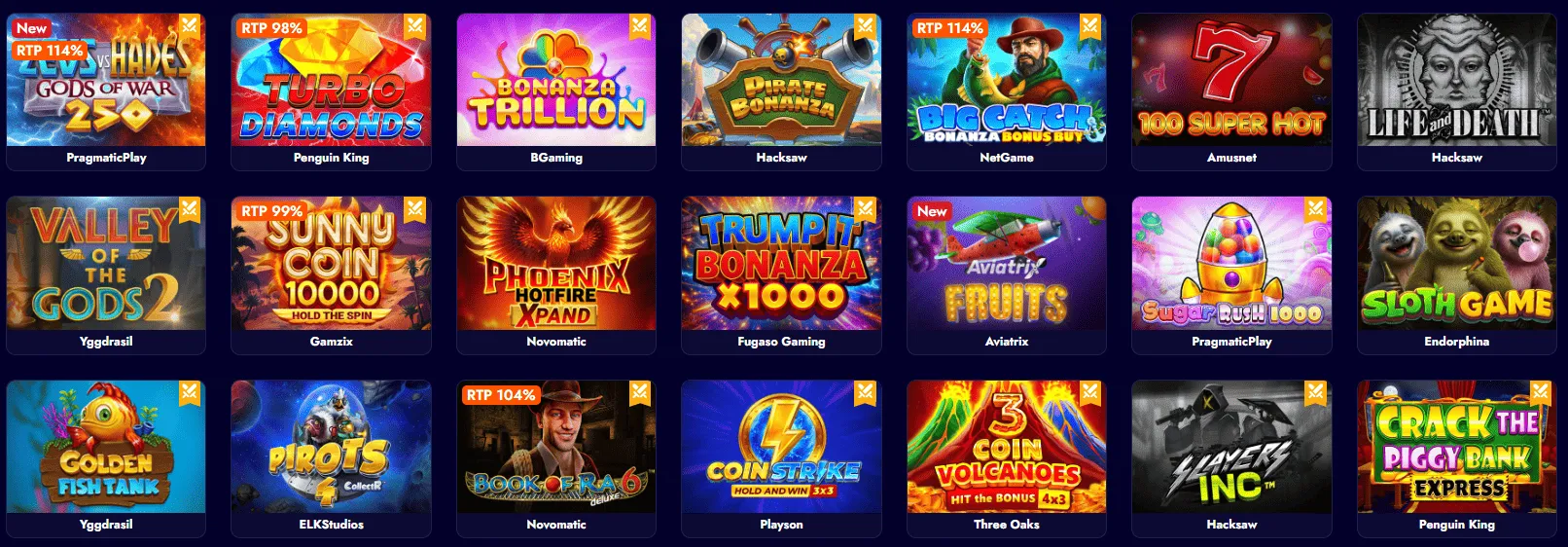 Giochi Spinko Casino 3