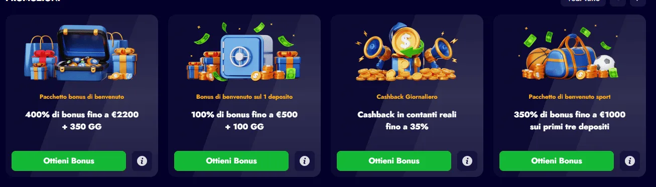 Promozioni Spinko Casino 4